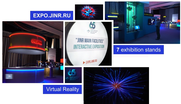 JINR Expo Main Facilities