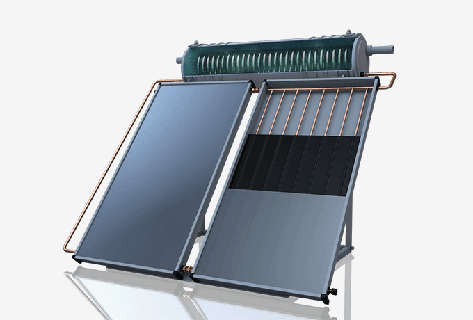 Solar water heater scheme