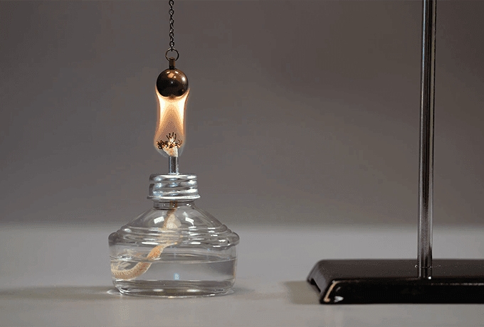 Thermal expansion of a metal ball
